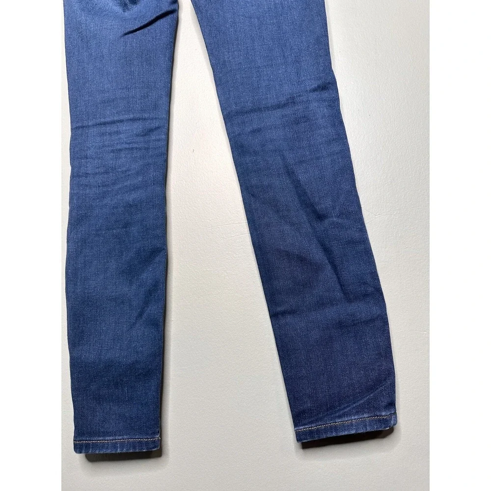 Pilcro Anthropologie‎ Jeans 26 Blue High-Rise Skinny Denim Cotton Stretch
